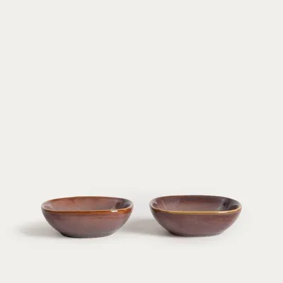 Produktbild von HOMLA OKINAWA-Set mit 2 violetten Schälchen