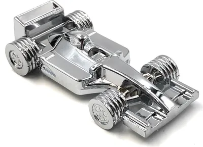 Zdjęcie produktu dla Onwomania F1 Racing Car Racing Metal Silver Funny USB Flash Drive 8 GB USB 2.0
