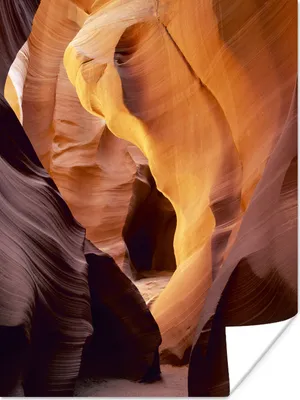 Produktbild von MuchoWow® Poster Antelopecanion in Utah 120x160 cm - Wandbilder
