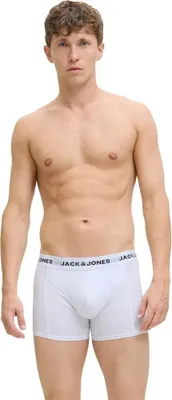 Zdjęcie produktu dla Jack & Jones 12285371_2206_1219935_XL, Slipy, Bagażnik samochodowy, Dorosły, Męski, Biały, XL