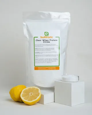 Produktbild von Eistee Zitrone / 20 kg Herstellergebinde Clear Whey Protein Eistee | Protein-Drink | Buxtrade | Getränke