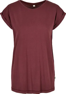 Produktbild von Build Your Brand Ladies´ Organic Extended Shoulder Tee
