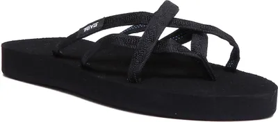 Produktbild von Teva Olowahu, Weiblich, Erwachsener, Flip-Flops, Schwarz, Einfarbig, Flacher Absatz