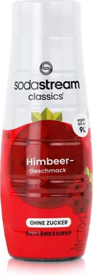 Obrázek produktu pro SodaStream nápojový sirup klasický malinový bez cukru 440ml (1 balení)