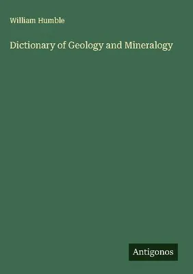 Produktbild von Dictionary of Geology and Mineralogy