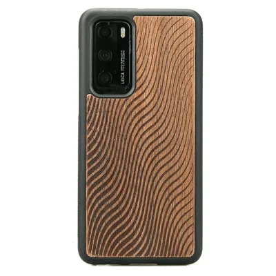 Produktbild von Holzhülle für Huawei P40, Bewood Merbauwellen