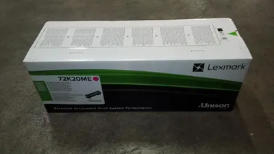 Obrázok produktu pre Lexmark 72K20ME, Purpurová, 1 kusov