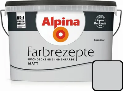Produktbild von Alpina Farbrezepte Kieselstrand matt 2,5 Liter
