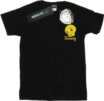 Produktbild von Looney Tunes - "Tweety Pie Head" T-Shirt für Herren BI34089 (L) (Schwarz)