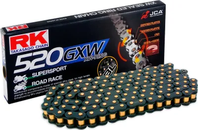 Produktbild von Rk-Ketten 520 gxb 118 n schwarze Skala offen