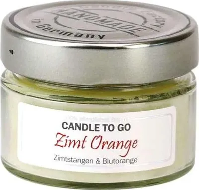 Image de Bougie à emporter « Zimt Orange »