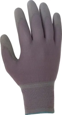 Produktbild von 12 Paar Polyester-Strickhandschuhe POLYURETHAN BESCHICHTET Größe 8