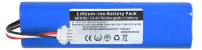 Zdjęcie produktu dla Akumulator Tradebit do odkurzaczy Xiaomi, Viomi S9, M7Pro i Lenovo T1 – 14,4 V, 5800 mAh – zamienny akumulator do odkurzaczy i robotów odkurzających – akumulator litowo-jonowy