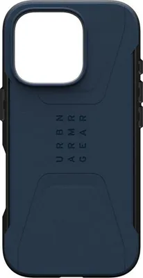 Obrázek produktu pro Urban Armor Gear Civilian, Obal, Apple, iPhone 16 Pro, 16 cm (6.3"), Námořnická modrá