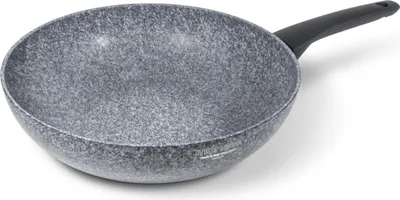 Produktbild von Moneta 0009074328, Rund, Wok-/Bratpfanne, Grau, Artech Stone, Sinfonia, Aluminium