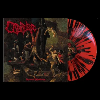 Produktbild von Cadaver: Cadaver: Hymns Of Misantrophy (Red/Black Splatter Vinyl) -   - (LP / H)