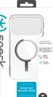 Zdjęcie produktu dla Speck 150981-3240, Pokrowiec, Apple, iPhone 17 Pro Max, 17,5 cm (6.9"), Przezroczysty