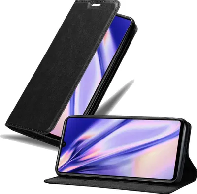 Obrázok produktu pre Cadorabo kryt pre Huawei MATE 20 ochranný kryt v čiernej farbe puzdro na mobilný telefón kryt magnetické zatváranie