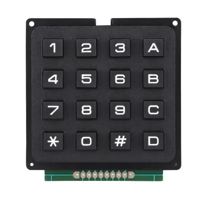 Imagen del producto de Módulo de teclado, teclado de 4x4, módulo de teclado con botones, teclado de 16 botones, módulo de teclado externo