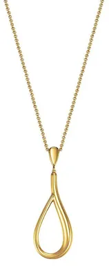 Produktbild von Esprit Damen Kette Collier Edelstahl Gold Chic ESNL13367B800