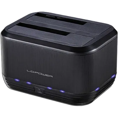 Obrázok produktu pre LC-Power Dockingstation USB 3.0 6,3cm/8,9cm SATA/SSD retail