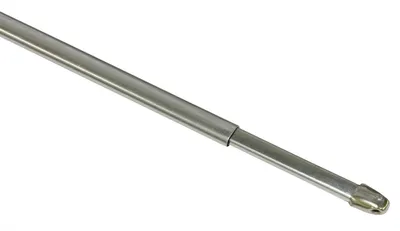 Immagine prodotto di Gardinia Asta per tende flachoval 11 mm cromata 100 - 160 cm