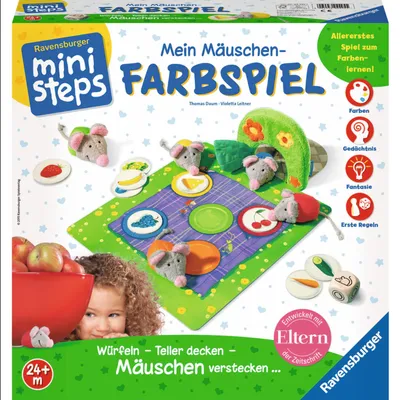 Produktbild von Mein Mäuschen-Farbspiel Ravensburger 04495