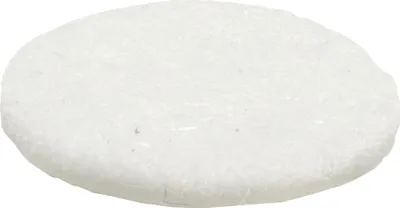 Produktbild von WAGNER Softfilz Pads 24tlg. - Ø 11 x 1 mm, selbstklebend, weiß, als Filzgleiter, Schutzpads oder zum Basteln - 15001199