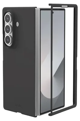 Image de SBS Coque en silicone avec intérieur en microfibre pour Samsung Z Fold 7