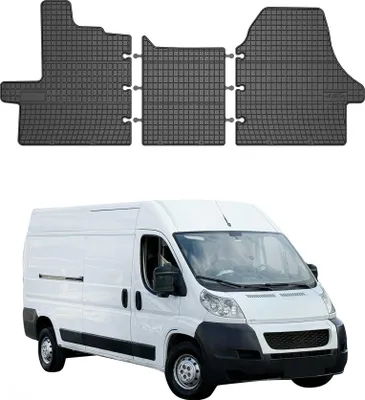 Immagine prodotto di 2006-2011 Citroen Jumper tappetini in gomma nera 3 pz