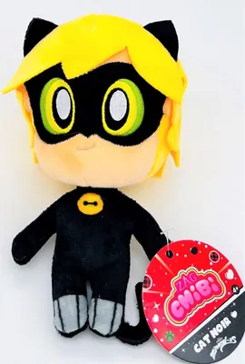 Produktbild von Miraculous Ladybug und Cat Noir. Playmates Chibi-Maskottchen