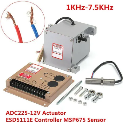 Zdjęcie produktu dla ADC225-12V Siłownik MSP675 Czujnik Kontroler prędkości Kontroler o długiej żywotności