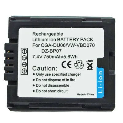 Obrázok produktu pre Batéria AccuCell je vhodná pre batérie Panasonic CGA-DU06, CGA-DU07 CGR-DU06