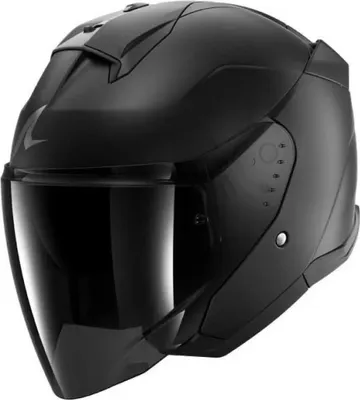 Produktbild von Shark Skwal Jet Dark Shadow Jethelm Schwarz L Schwarz L