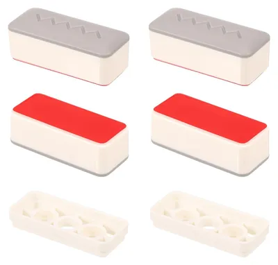 Immagine prodotto di Solidchoice - Set di 4 paracolpi per WC con forte adesivo, ideali per proteggere il coperchio del water