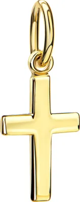 Produktbild von Taufkreuz 333 Gold Kreuzanhänger Goldkreuz für Damen, Herren und Kinder  Kettenanhänger 8 Karat