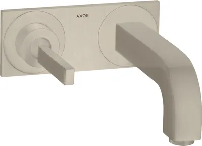 Produktbild von hansgrohe  AXOR Citterio Einhebel-Waschtischmischer Unterputz, Platte für Wandmontage, Auslauf 165mm, 39112820