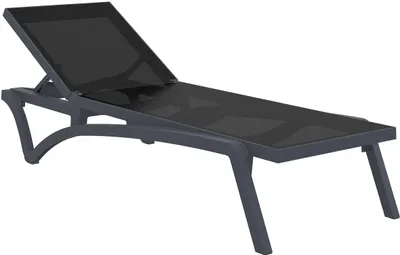 Produktbild von Sonnenliege HLO-CP2  dunkelgrau