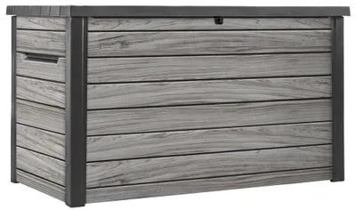 Produktbild von KETER Signature horizontal Gartenaufbewahrungsbox 870 l, storm grey KETER 263824