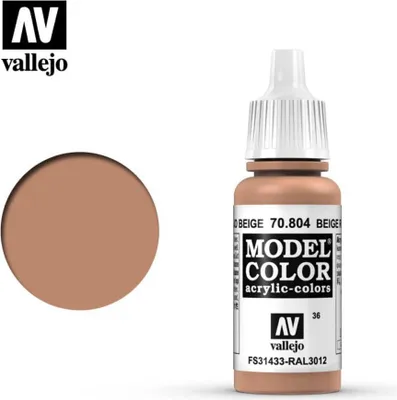 Immagine prodotto di Vallejo 70804 Beige-Rosso, opaco, 18 ml