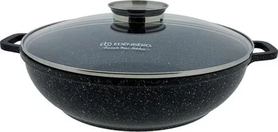 Produktbild von Keramik-Wokpfanne – Ø 28 cm – 3,3 l – 3-lagige Antihaftbeschichtung