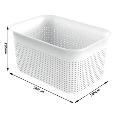 Zdjęcie produktu dla Rotho Brisen, Schowek, Biały, Prostokątny, Plastik, Monochromatyczny, Wewnętrzna