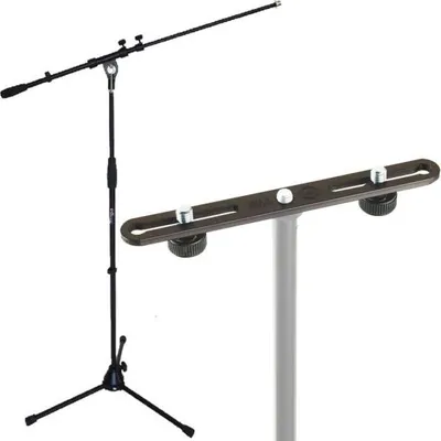 Produktbild von K&M Stereo Bar 23550 mit Mikrofonständer