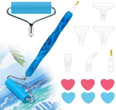 Zdjęcie produktu dla Zestaw piór do malowania diamentowego 5D – narzędzia do majsterkowania w rolkach