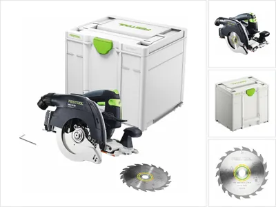 Obrázek produktu pro Festool HKC 55 EB-Basic akumulátorová okružní pila 18 V 160 mm bez kartáčů ( 576163 ) + Systainer - bez baterie, bez nabíječky ( nástupce 201358 )