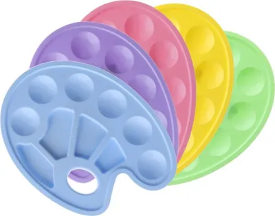 Produktbild von STRIGO Pastell-Malerpinsel, 5er-Set