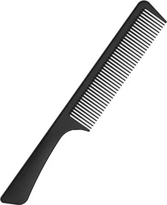 Produktbild von Carbon Kamm, Schwarzer Friseur Styling Kamm für Männer und Frauen