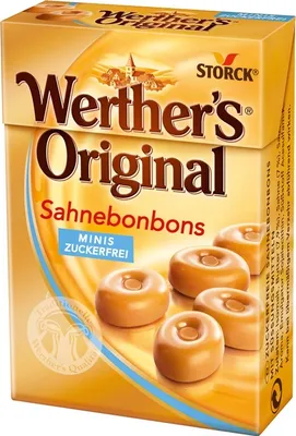 Produktbild von Werthers Original Minis Sahnebonbons Zuckerfrei 10 x 42 g