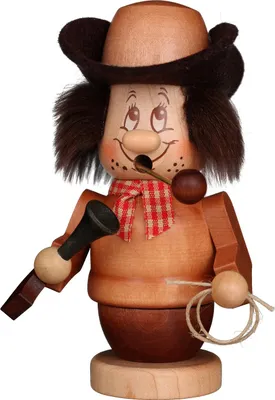 Produktbild von Ulbricht Räuchermann Miniwichtel Cowboy
