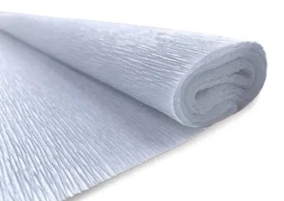 Image de Papier crêpé n° 31 argenté (10 pièces) - INTERDRUK